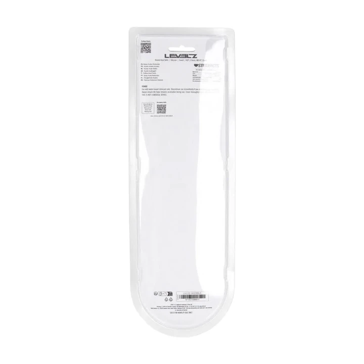 Kulki analne - LEVELZ, silikonowe, S - 20mm, elastyczne, z pętlą uchwytu