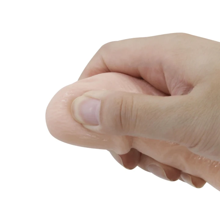 Dildo realistyczny Pretty Love Leander, 20,3 cm, 10 trybów wibracji, USB Type-C