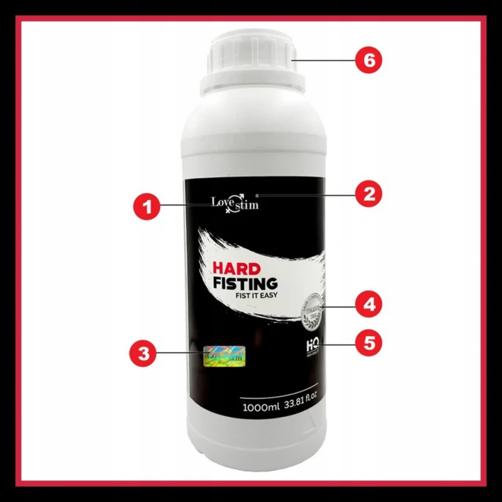 Żel do seksu analnego LoveStim Hard Fisting 1000ml – długotrwałe nawilżenie, maksymalne bezpieczeństwo