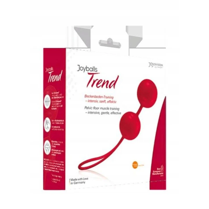 Kulki gejszy Joyballs, silikon medyczny, 3.5 cm, wodoodporne, stymulujące