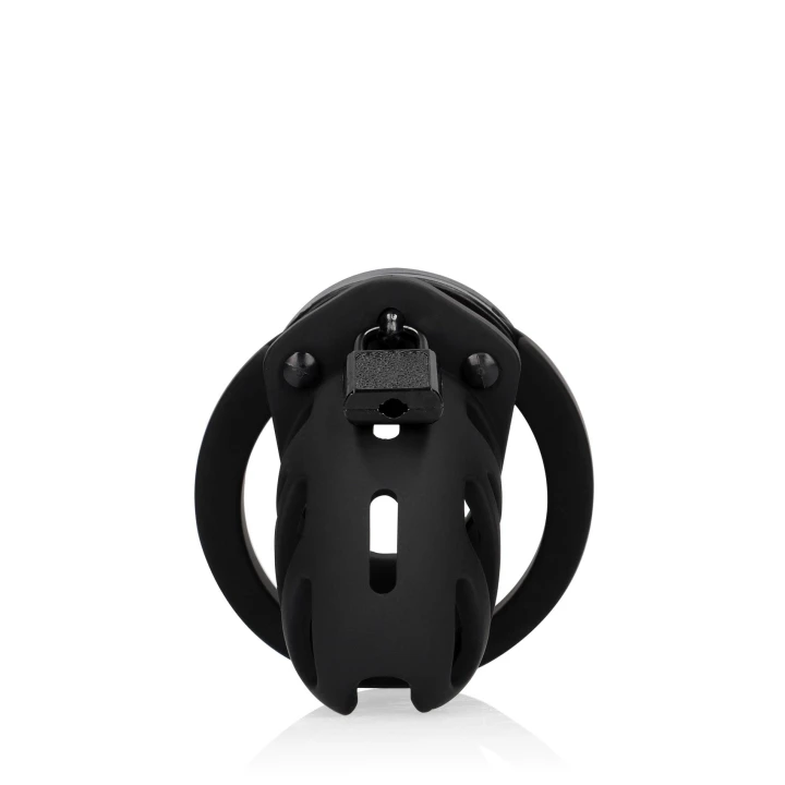 Klatka na penisa - Mancage Model 23 - Medyczny silikon, xxx cm, regulowane pierścienie