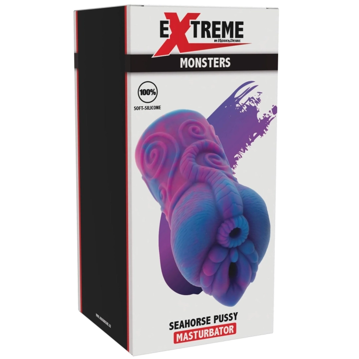 Masturbator pochwy EXTREME by HIDDEN DESIRE – silikonowy, podwójne wejścia, realistyczny
