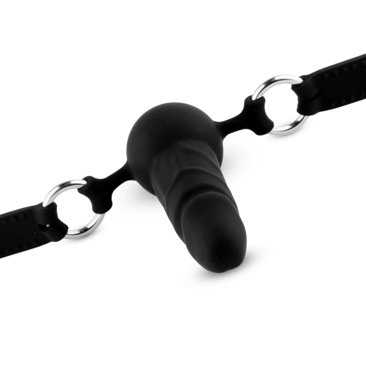 Ball Gag (kaganiec ustny) Silicone Series – silikonowa kulka 3,8 cm, regulowany pasek