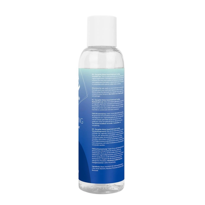 Lubrykant intymny EasyGlide Cooling – 150 ml, wodny, efekt chłodzenia, kompatybilny z lateksem