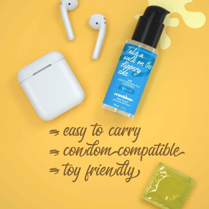Lubrykant na bazie wody Crushious 50 ml - hipoalergiczny, długotrwałe nawilżenie