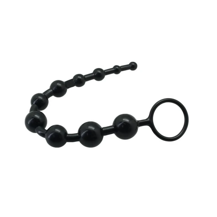 Zestaw 10 piłek analnych Timeless Jelly – PVC, stopniowane rozmiary, bez ftalanów