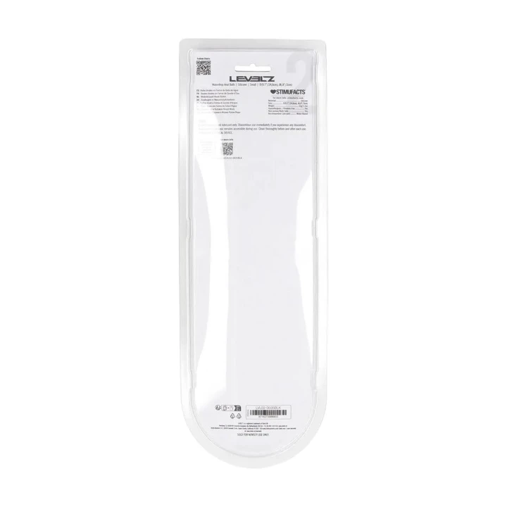 Kulki analne - Waterdrop - silikonowe, 20mm, poziom 2, czarne