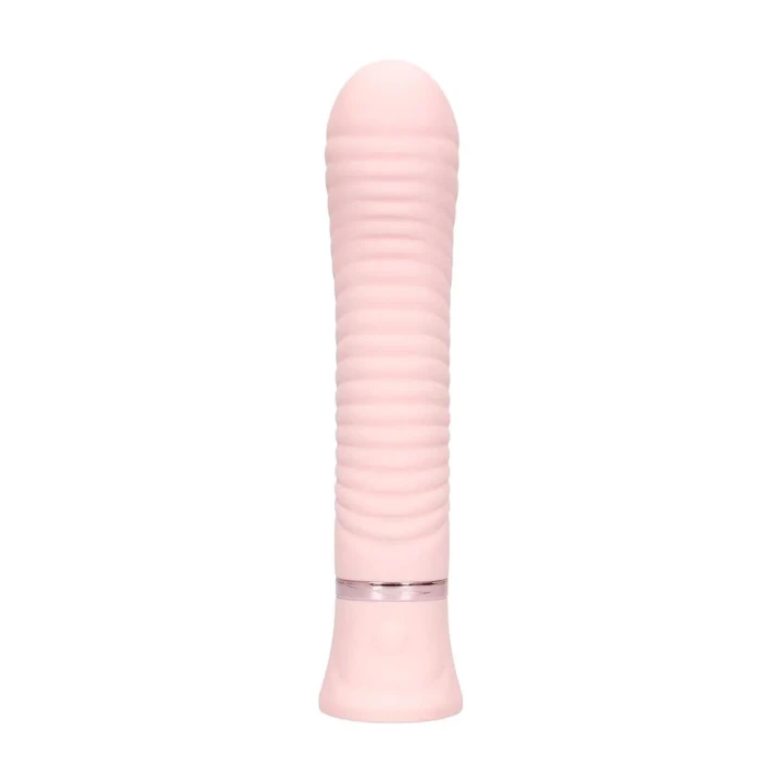 Masażer punktu G Loveline Divine, wodoodporny, silikonowy, 10 funkcji wibracji, różowy