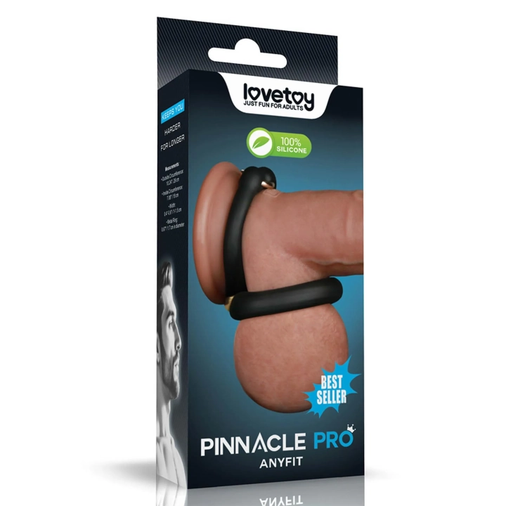 Pierścień silikonowy AnyFit Pro – regulowany, podwójna pętla, medyczny silikon, 18 cm