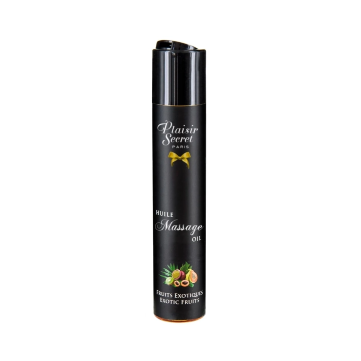 Olejek do masażu Plaisir Secret - Egzotyczne owoce, 59ml, Nawilżenie i zmysłowe aromaty