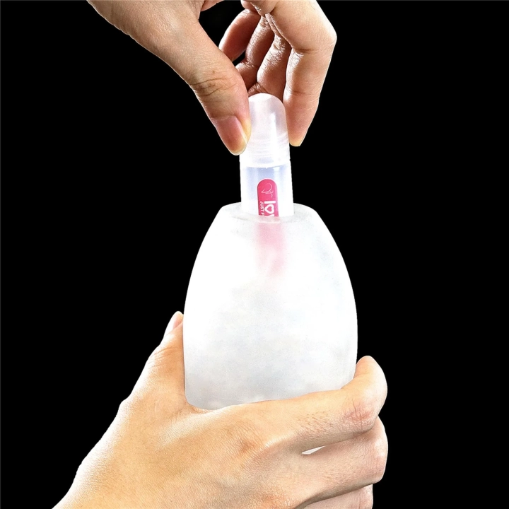 Masturbator męski Giant Egg Ripples - TPE, długość 13 cm, elastyczny rękaw