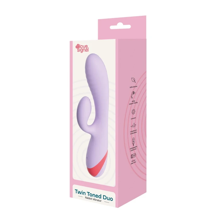 Wibrator Rabbit Dreamtoys Love Signal — 2 silniki, 3 poziomy, 7 programów