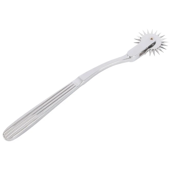 Koło kolcowe Fetish - stalowe, 18,5 cm długości, intensywna stymulacja