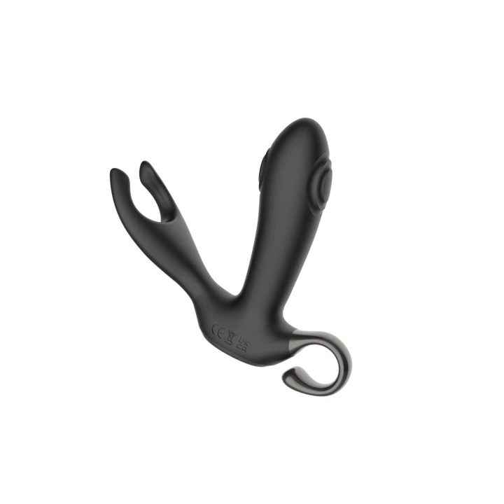 Wibrator analny Dual Tapping, 10 trybów wibracji, ergonomiczny design, bezpieczne materiały