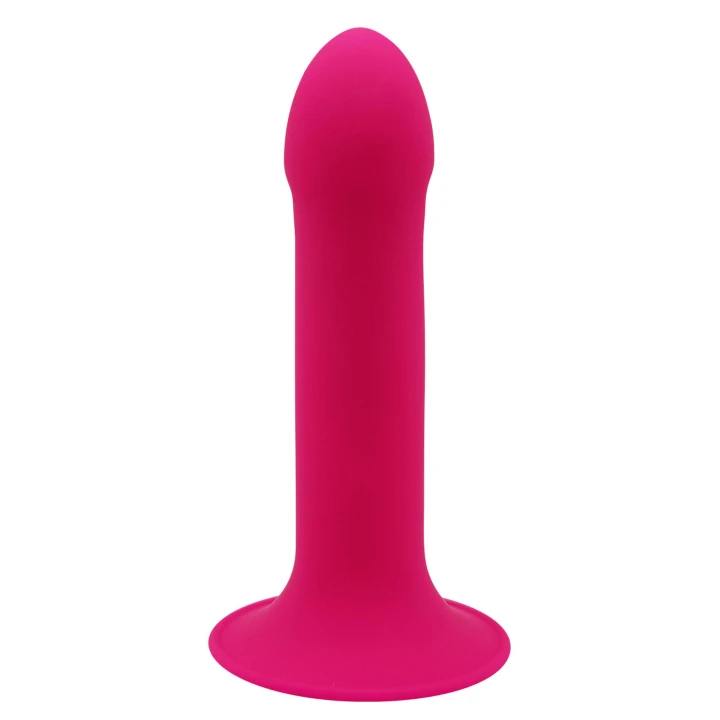 Dildo Hitsens 2, podwójna gęstość, przyssawka, różowa, 17 cm