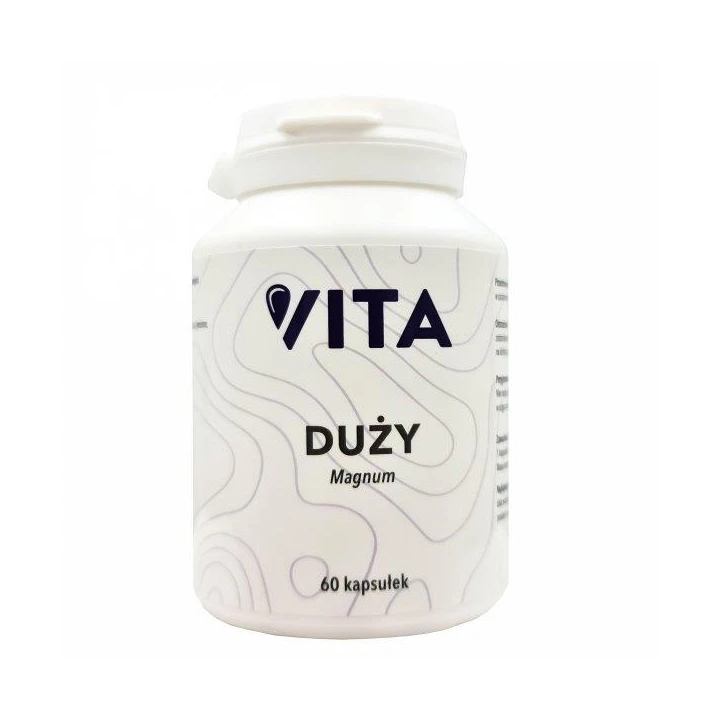 Suplement diety VITA Magnum - Wzmocnienie libido, poprawa erekcji, 60 kapsułek