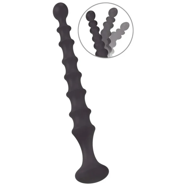 Dildo analne You2Toys Magic Anal Wand No.2 – silikon, rowkowana tekstura, 26,9 cm