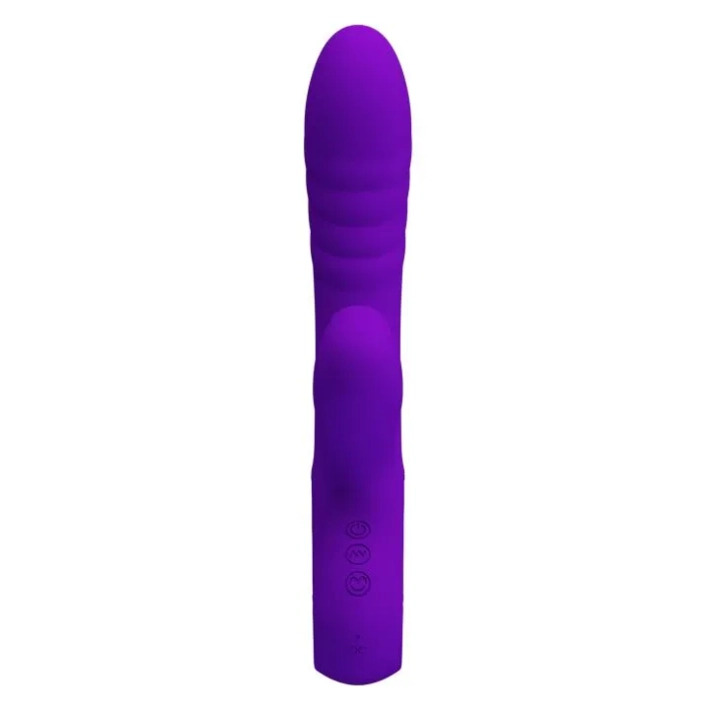 Wibrator ssący Pretty Love z 12 trybami wibracji i 4 poziomami ssania, silikonowy