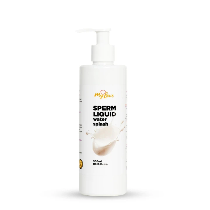 Żel intymny MyLove Sperm Liquid 300 ml – wodny, realistyczny efekt, gładki poślizg