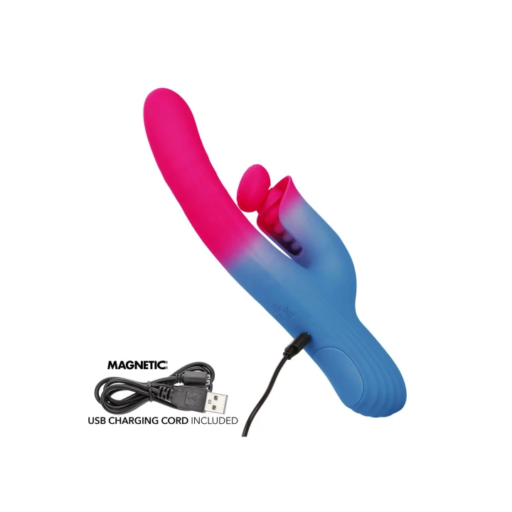 Wibrator do podwójnej stymulacji, serii Dual Stimulator, 1000 kombinacji, IPX7