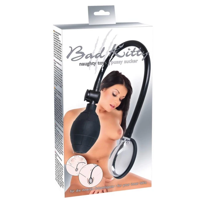 Stymulator łechtaczki Bad Kitty, silikonowy, szczelność 5,2 cm, długość rurki 30,5 cm