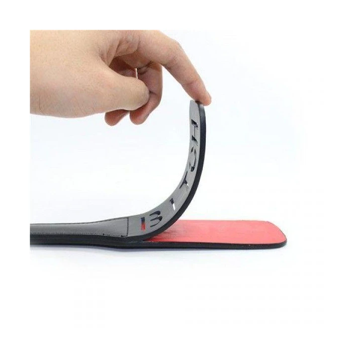 Paddel do uderzeń z skóry Pejcz-Paletta Doppia z uchwytem i pętlą zabezpieczającą