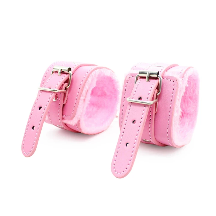 Zestaw BDSM Fetish B-Series 2.0 – 7 elementów, regulowane mankiety, maska na oczy