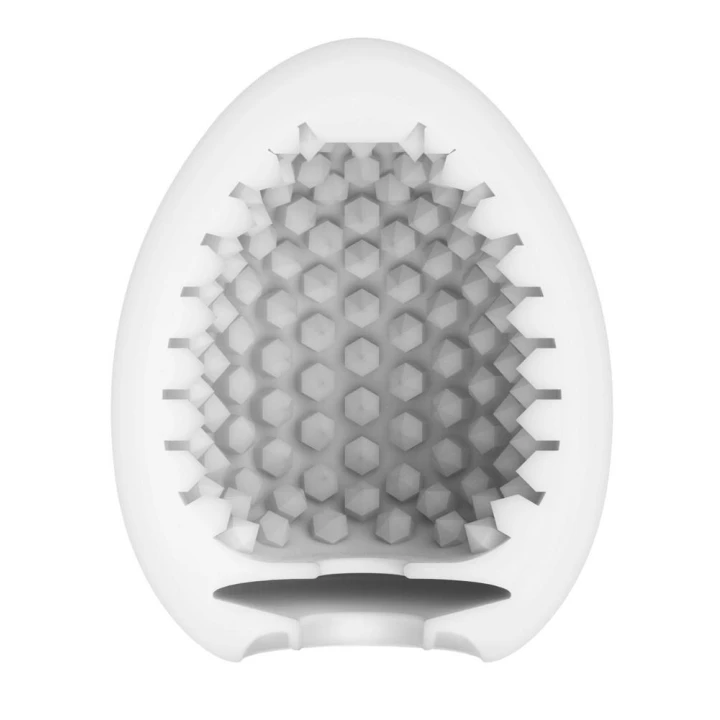 Masturbator jednorazowy Tenga Egg Stud, elastyczny rękaw, struktura nubby, 7 cm