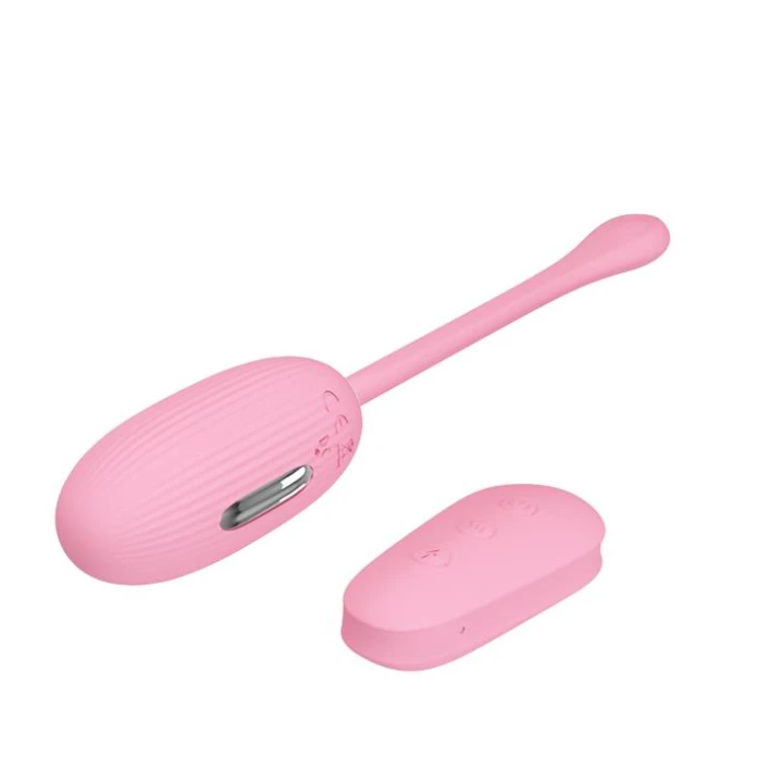 Wibrator jajeczny PRETTY LOVE - silikonowy, 7 wzorców wibracji, 19 cm długości