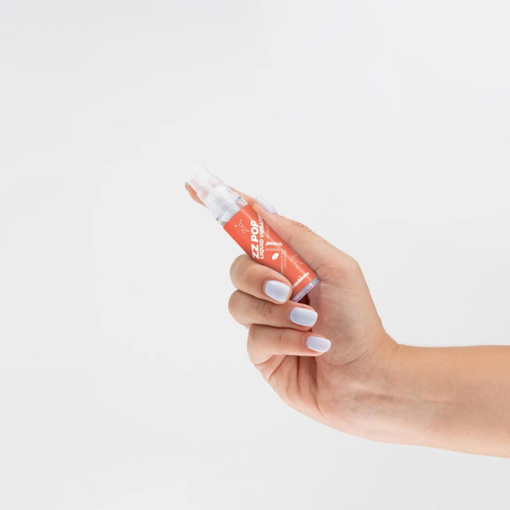 Żel stymulujący ZZ POP - Aromatyczny, 10ml, Efekt wibracji, Brzoskwiniowy zapach