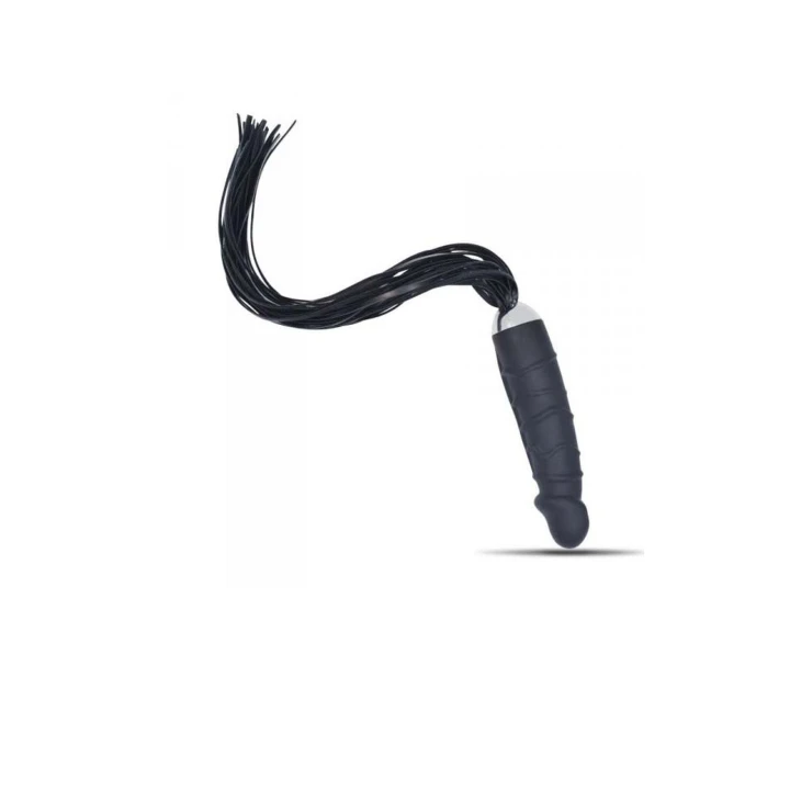 Wtyczka analna silikonowa z frędzlami, wodoodporna, 3,5 cm