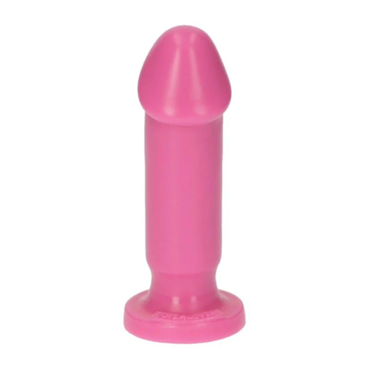 Dildo Gino Pink 10.5 cm, średnia średnica, przyssawka do stabilizacji