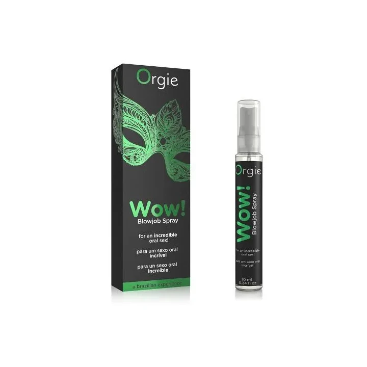 Spray do seksu oralnego WOW! z mentolem i eukaliptusem - 10 ml