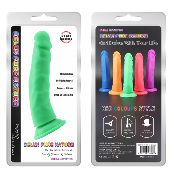 Dildo Steven.R - Liquid Silicone, Antybakteryjny, Realistyczny Design