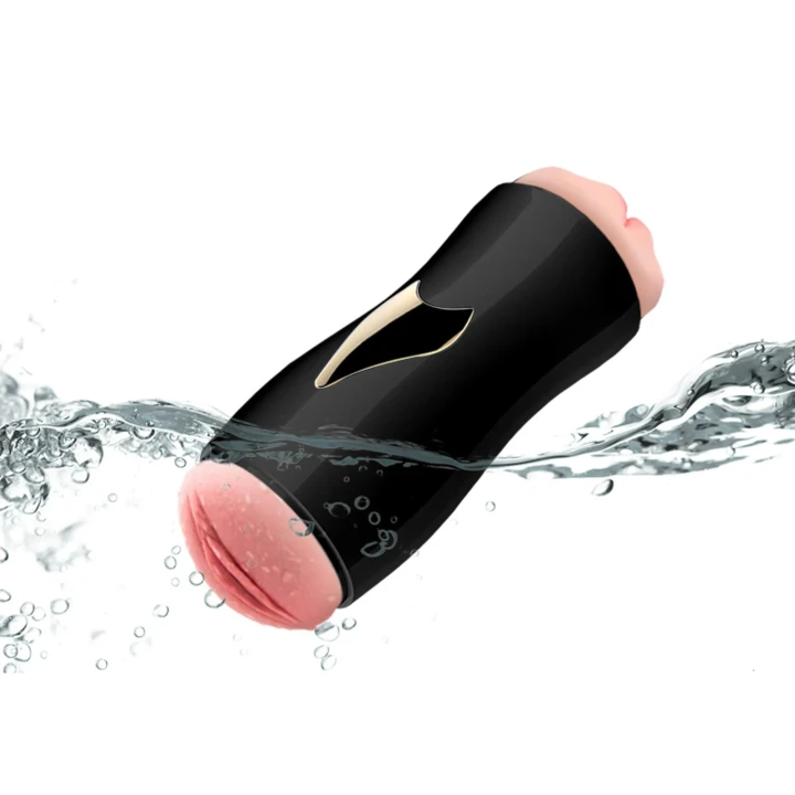 Masturbator dwustronny CyberSkin® 7 funkcji wibracji, masaż 24,8 cm