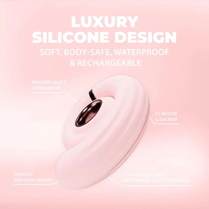 Wibrator - Tourner od Loveline - 10 funkcji, wodoodporny, cichy do 60 dB