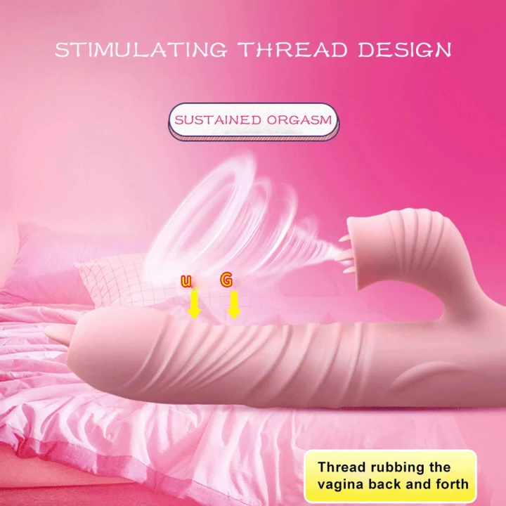 Stymulator łechtaczki USB Gleeful - Silikon, 20 trybów wibracji, Wodoodporny