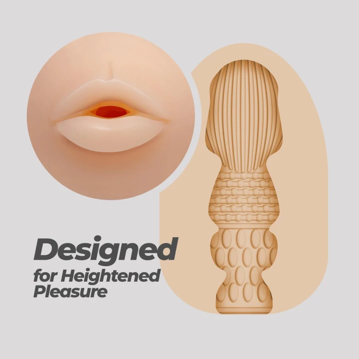 Stymulator do masturbacji Crushious Ezy Egg, elastyczny TPE, 5,6 cm średnicy