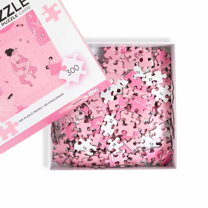 Gra towarzyska - SEXXXZZLE Puzzle Game: 300 elementów, 120 zadań, 40x40 cm