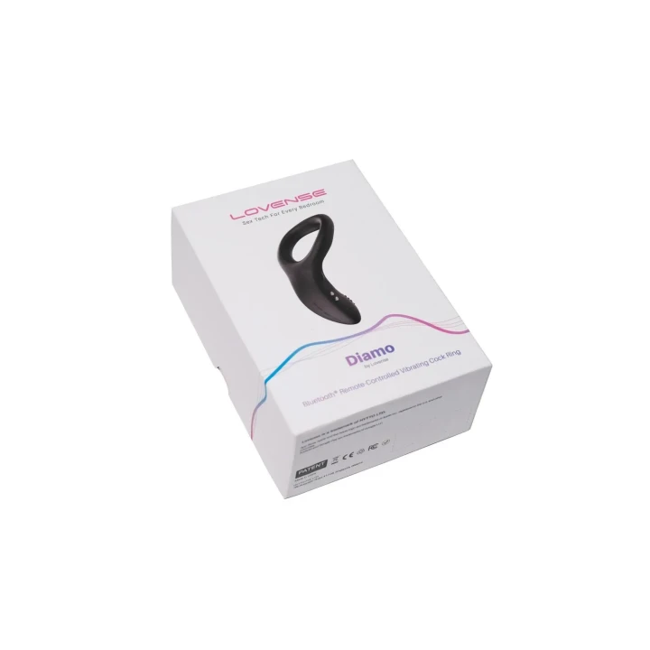 Pierścień erekcyjny Lovense Diamo – sterowany aplikacją, wibracje krocza, IPX7