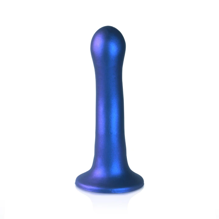 Dildo Ouch! – 7'' (17 cm), ciekawy kształt, z przyssawką, płynny silikon