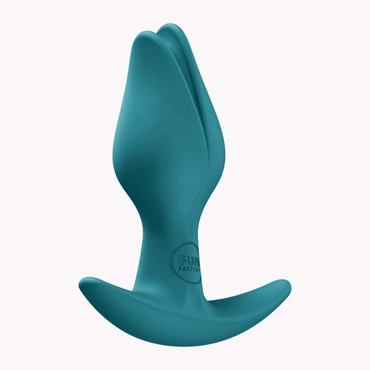 Korek analny Bootie Fem – silikonowy, zielony, 8,5 cm