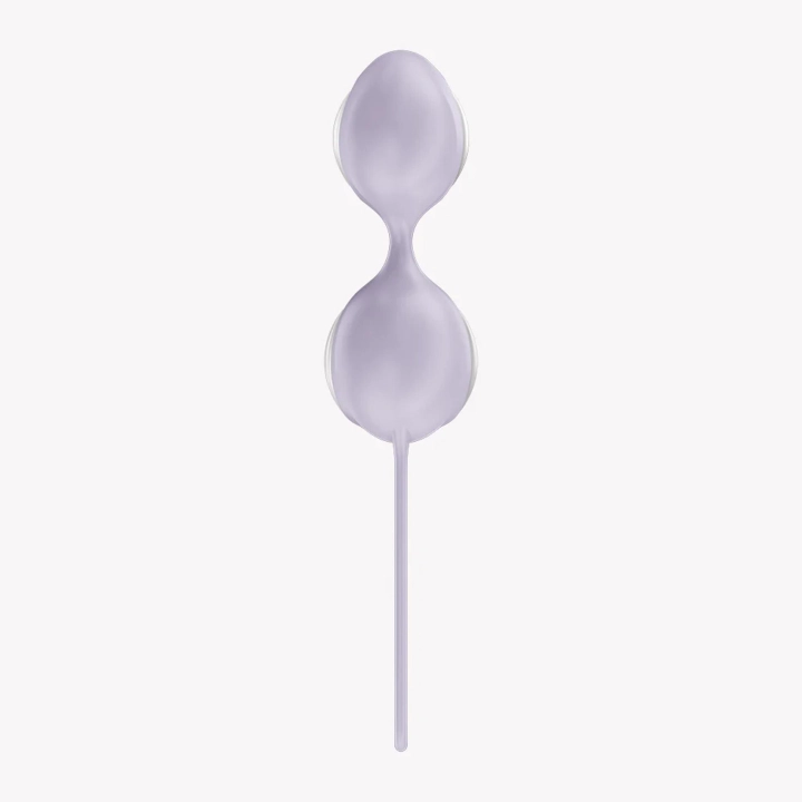 Trenażer mięśni dna miednicy SMARTBALLS DUO – 10 cm, 2 kulki, lawendowy