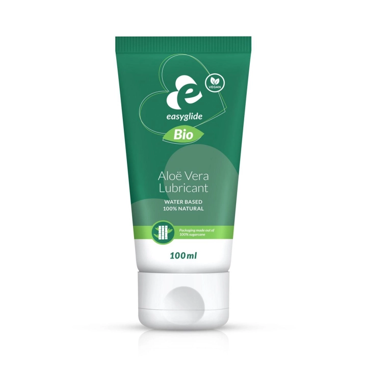 Lubrykant na bazie wody — EasyGlide Bio & Natural, Aloes, 100 ml, delikatny