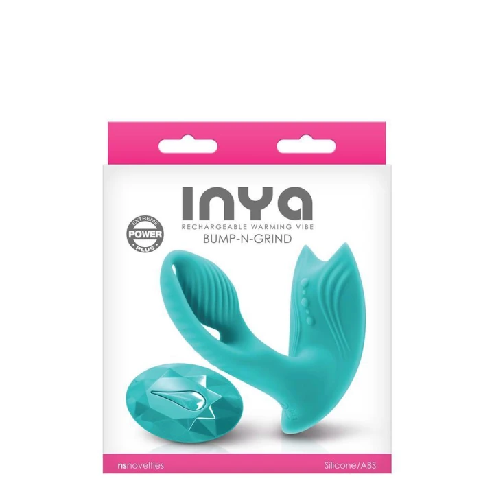 Wibrator Duo INYA Bump N Grind, silikon, zdalne sterowanie, funkcja podgrzewania