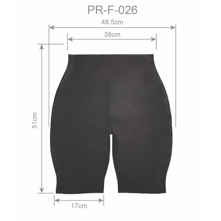 Szorty lateksowe Prowler RED, XL - elastyczne, bezszwowe, z połyskiem