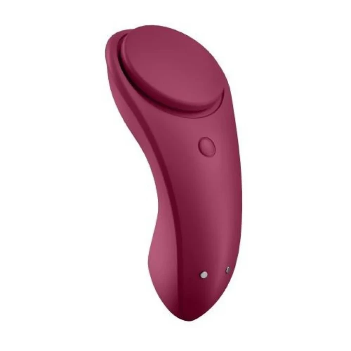 Stymulator łechtaczkowy Satisfyer Sexy Secret, wodoszczelny, z aplikacją, silikonowy