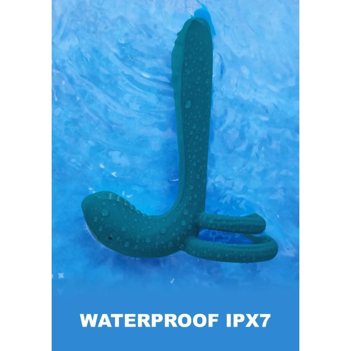 Pierścień wibracyjny dla par Xocoon, silikon, wodoodporny IPX7, pilotowany