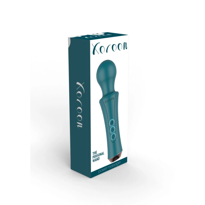 Wibrator masażer The Personal Wand Green – silikon/ABS, wodoodporny IPX6, regulacja obrotów