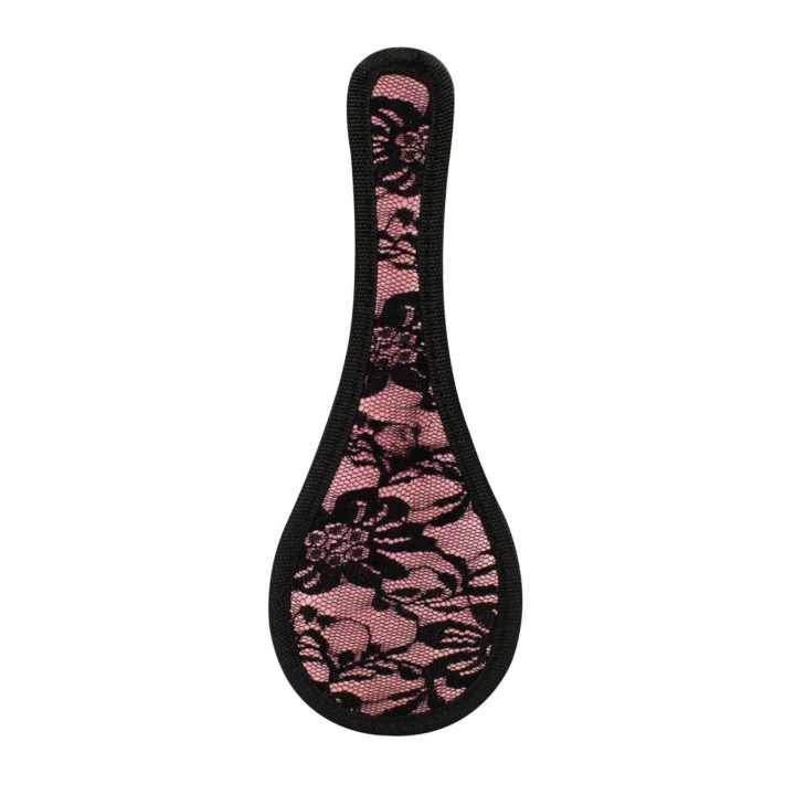 Zestaw do BDSM - Bound by Lace, 8 elementów, koronkowe kajdanki, czarny kolor